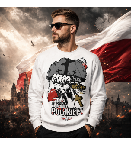 BLUZA TYLKO POD KRZYŻEM